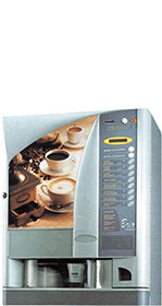Kaffeeautomat-Zanussi-Brio-Menue